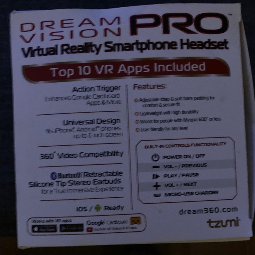 Virtual reality smartphone headset. - Picture 10 of 10